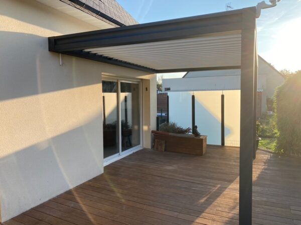 Pergola MATEST lames orientables Exemple 4x3m